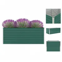 VidaXL Hochbeet 160 x 80 x 45 cm Stahl
