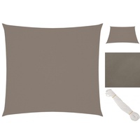 VidaXL Sonnensegel Oxford-Gewebe Quadratisch 2x2 m Taupe