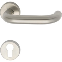 Grundmann 102835 1754/D6K auf Rosette PZ TS wahlweise, Edelstahl