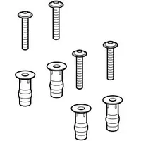 Geberit Befestigungsmaterial Funktionseinheit 243931001 für Geberit AquaClean Sela