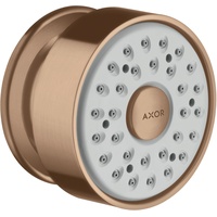 Hansgrohe Axor Seitenbrause 1jet brushed red gold