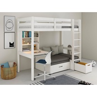 LÜTTENHÜTT Etagenbett »HENNE' TOPSELLER! Hochbett, Ideal für kleine Räume,