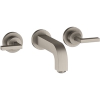 Hansgrohe Citterio 3-Loch Waschtischarmatur Edelstahl Optic