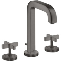 Hansgrohe Axor Citterio 3-Loch Waschtischarmatur 170, Zugstangen-Ablaufgarnitur, Auslauf 140mm,