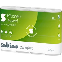 Satino Wepa Satino Comfort 3lg. 26x22cm hw 64Bl 4St