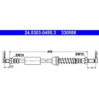 ATE Bremsschlauch 24.5303-0455.3