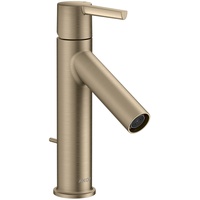 Hansgrohe Axor Starck Einhebel-Waschtischmischer 100 mit Hebelgriff mit Zugstangen-Ablaufgarnitur