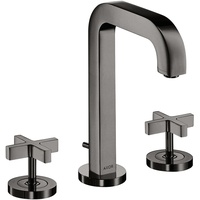 Hansgrohe Axor Citterio 3-Loch Waschtischarmatur 170, Zugstangen-Ablaufgarnitur, Auslauf 140mm,