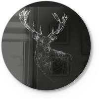 Deqori Schneidebrett aus Glas | rund Ø30 cm |