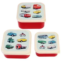 Rex London Lunchbox Brotdosen Road Trip 3er Set Brotbüchse