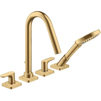 Hansgrohe Axor Citterio M 4-Loch Fliesenrandarmatur mit Hebelgriffen und
