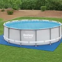 BESTWAY Pool-Bodenplane Flowclear 488x488 cm