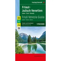 Freytag-Berndt und ARTARIA Friaul-Julisch Venetien, Straßen- und Freizeitkarte 1:150.000,