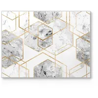Deqori Schneidebrett aus Glas | groß 40x30 cm |