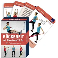 Steffen Verlag Trainingskarten: Rückenfit mit TheraBand® & Co.