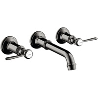 Hansgrohe Axor Montreux 3-Loch Waschtischarmatur Unterputz, Wandmontage, Hebelgriffe, 16534330,
