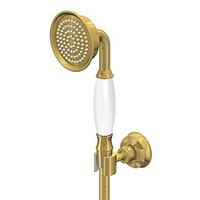 Steinberg Serie 350 Handbrausegarnitur, Wandhalter, Schlauch 1500mm, brushed gold