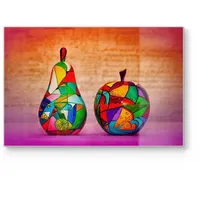 Deqori Schneidebrett aus Glas | groß 30x20 cm |
