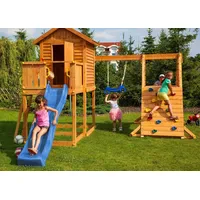 Fungoo Spielturm My House Spider+ Teak
