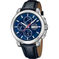 Jaguar Le Chronographe J975/6 Leder blau 44 mm J975/6