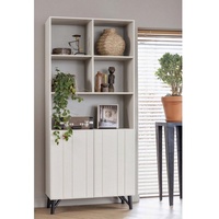 Woood Stauraumregal WOOOD "Miller", weiß, B:90cm H:200cm T:37cm, FSC-zertifizierter