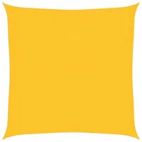 VidaXL Sonnensegel 160 g/m2 Gelb 2,5x2,5 m HDPE