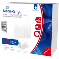 MediaRange BOX32-T, Schmuckschatulle, 1 Disks, transparent Kunststoff, 140 mm