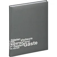 Pagna Gästebuch Europa, 192 Seiten, grau