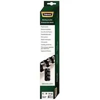 Fellowes Plastikbinderücken 8 mm schwarz,