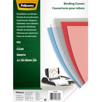 Fellowes Deckblatt A3 transparent - Format DIN - Packung