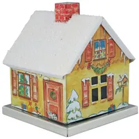 Knox Räucherhaus aus Metall - Haus mit Weihnachtsmann -