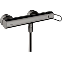 Hansgrohe Axor Uno Einhebel-Brausemischer Aufputz, Bügelgriff, polished black chrome