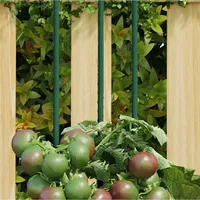 VidaXL Pflanzenstützen 30 Stk. Grün 115 cm Stahl