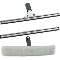 Novaliv Fensterwischer Profi 45 cm Schwarz