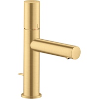 Hansgrohe Axor Uno Einhebel-Waschtischmischer 110 mit Zerogriff Zugstangen-Ablaufgarnitur, brushed