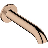 Hansgrohe Axor Uno Wanneneinlauf gebogen polished red gold
