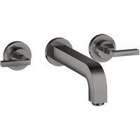 Hansgrohe Axor Citterio 3-Loch Waschtischarmatur Unterputz Auslauf 222mm, Hebelgriffe,