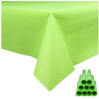 Sensalux Tischdecke, abwaschbar, Vorteilspack, 10 Stück, 1m x 1m,