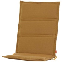 Siena Garden centauri Sesselauflage Uni ocker 110x48x3cm Sitzkissen Stuhlkissen
