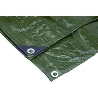 MAKEDO Gewebe-Abdeckplane 3 x 4 m 140g/m2 grün
