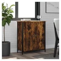 VidaXL Sideboard Räuchereiche 70x30x80 cm Holzwerkstoff