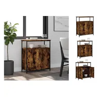 VidaXL Sideboard Räuchereiche 70x30x80 cm Holzwerkstoff