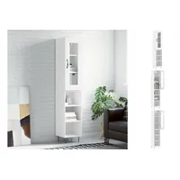 VidaXL Highboard Weiß 34,5x34x180 cm Holzwerkstoff