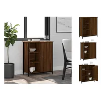 VidaXL Sideboard Braun Eichen-Optik 70x30x80 cm Holzwerkstoff