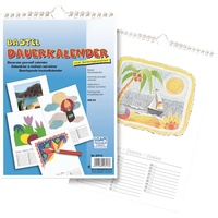 Glorex  Dauerkalender Selbergestalten A4 Weiß