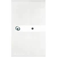 Herlitz Dokumententasche DL PP tr.farblos mit Druckknopfverschluss