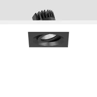 RZB Einbaustrahler 12W schwarz Aluminium 901838.003.1.76