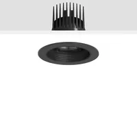 RZB LED-Einbaudownlight 1 schwarz Aluminium Kunststoff 901760.003.2.76
