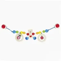 GoKi Kinderwagenkette Herzbär mit Clips