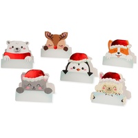 Legami Krawatten - Set mit 12 Weihnachts-Platzhaltern